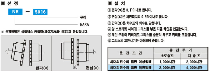 선정 및 설치